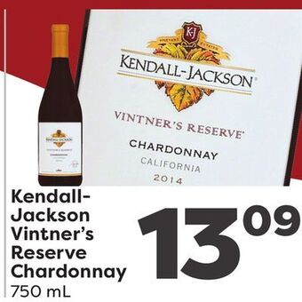 Weis Markets Kendall-jackson vintner's reserve chardonnay offer