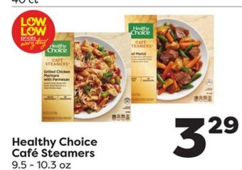 Weis Markets Healthy choice café steamers offer