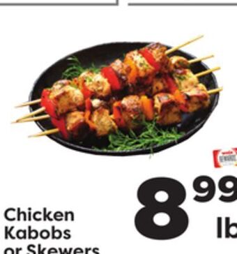 Weis Markets Chicken kabobs or skewers offer