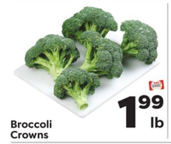 Weis Markets Broccoli crowns offer