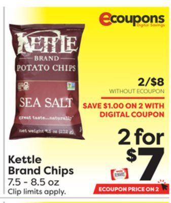 Weis Markets Kettle brand chips offer
