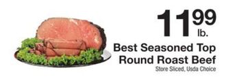 The Fresh Grocer Best seasoned top round roast beef offer