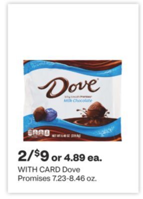 CVS Dove promises 7.23-8.46 oz. offer