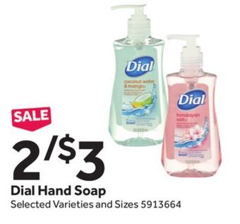 Stop&Shop Dial hand soap offer