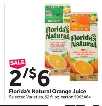 Stop&Shop Florida's natural orange juice offer