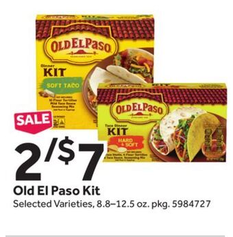 Stop&Shop Old el paso kit offer