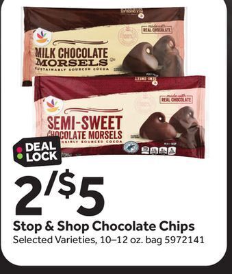 Stop&Shop Stop & shop chocolate chips offer