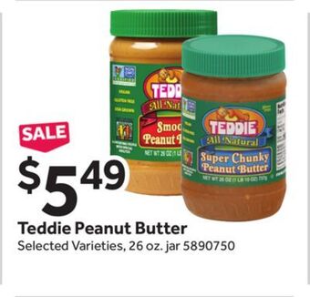 Stop&Shop Teddie peanut butter offer