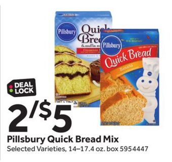 Stop&Shop Pillsbury quick bread mix offer