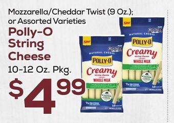 DeCicco & Sons Polly-o string cheese offer