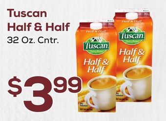 DeCicco & Sons Tuscan half & half offer