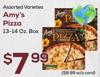 DeCicco & Sons Amy's pizza offer
