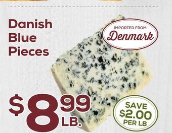 DeCicco & Sons Danish blue pieces offer