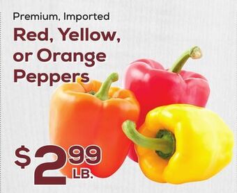 DeCicco & Sons Red, yellow, or orange peppers offer