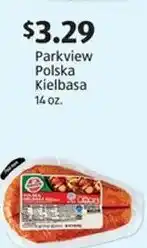 Aldi Parkview Polska Kielbasa 14 oz offer