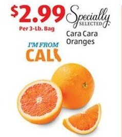 Aldi Cara Cara Oranges offer