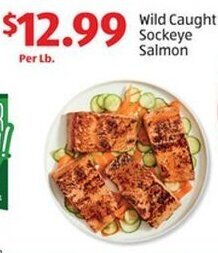 Aldi Wild Caught Sockeye Salmon offer