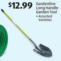 Aldi Gardenline Long Handle Garden Tool offer