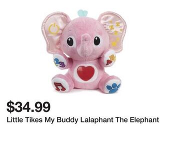 Kmart Little tikes my buddy lalaphant the elephant offer