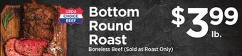 ShopRite Bottom round roast offer