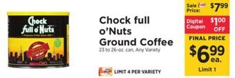 ShopRite Ground coffee offer