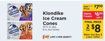 ShopRite Ice cream cones offer