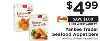 ShopRite Seafood appetizers offer