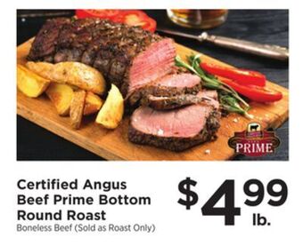 ShopRite Prime bottom round roast offer