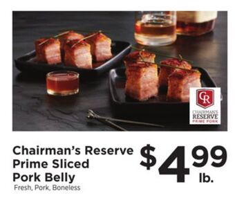 ShopRite Prime sliced pork belly offer