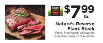 ShopRite Flank steak offer