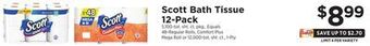 ShopRite Bath tissue 12-pack offer