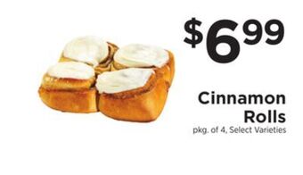 ShopRite Cinnamon rolls offer