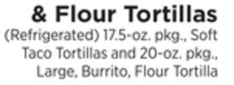 ShopRite Flour tortillas offer