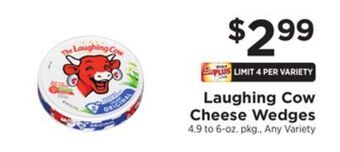 ShopRite Cheese wedges offer
