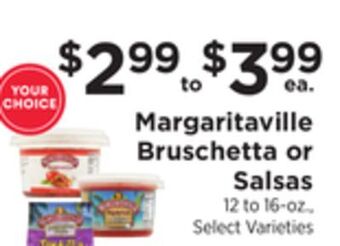 ShopRite Bruschetta or salsas offer