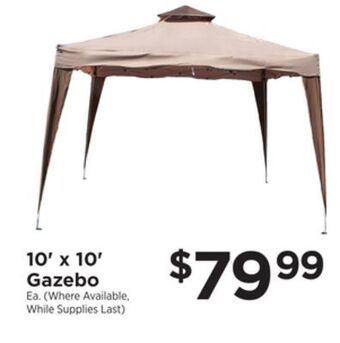 ShopRite 10' x 10' gazebo offer