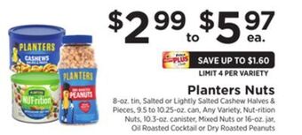 ShopRite Nuts offer