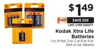 ShopRite Xtra life batteries offer