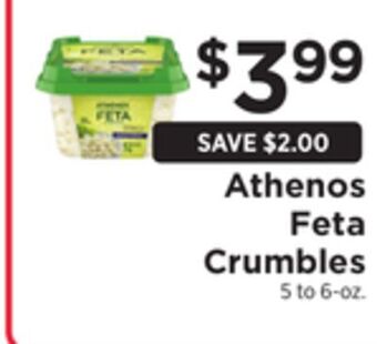 ShopRite Feta crumbles offer