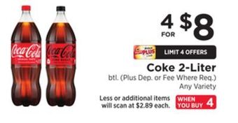 ShopRite 2-liter offer