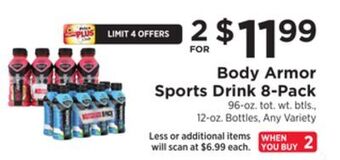 ShopRite Sports drink 8-pack offer