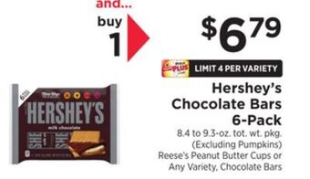 ShopRite Chocolate bars 6-pack offer