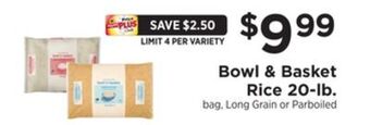 ShopRite Rice 20-lb. offer