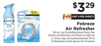 ShopRite Air refresher offer