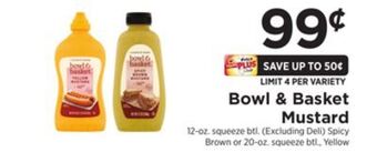 ShopRite Mustard offer