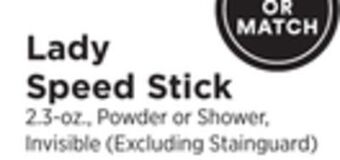 ShopRite Speed stick offer