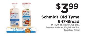 ShopRite Old tyme 647-bread offer