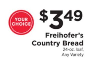 ShopRite Country bread offer