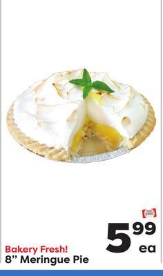 Weis Markets 8 meringue pie offer