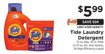ShopRite Laundry detergent offer